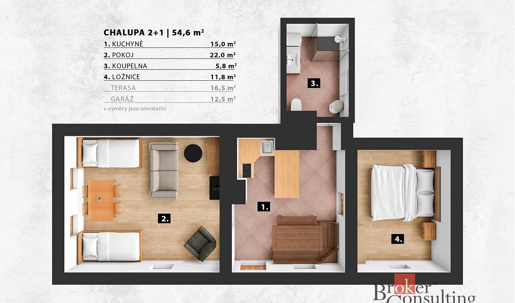 Prodej domu 55 m² s pozemkem 706 m², Troskovice – náhled fotky 14