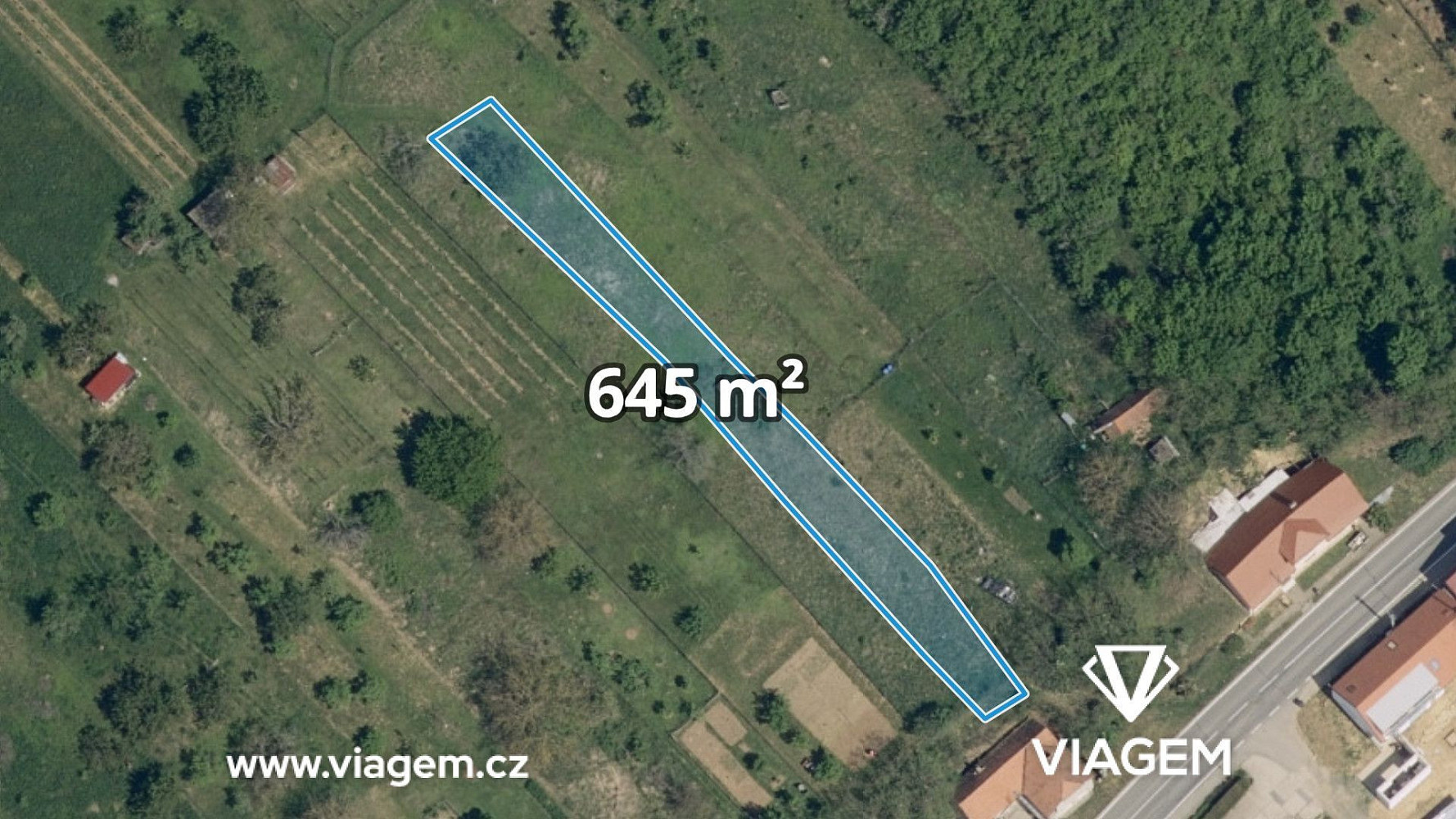 Prodej zahrady 702 m²