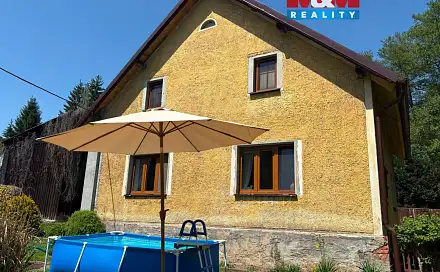 Prodej domu 188 m² s pozemkem 2 500 m², Krásný Les - Damice, okres Karlovy Vary