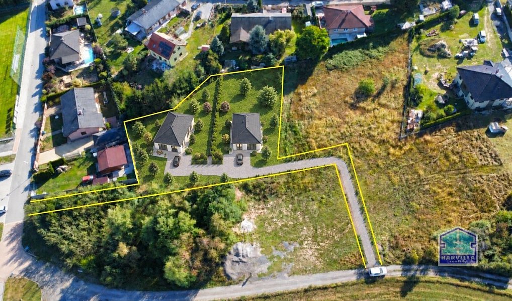 Prodej stavebního pozemku 1 709 m², Ledce – náhled fotky 3