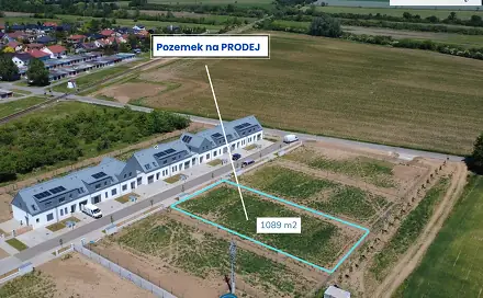 Prodej stavebního pozemku 1 089 m², Strážnice, okres Hodonín