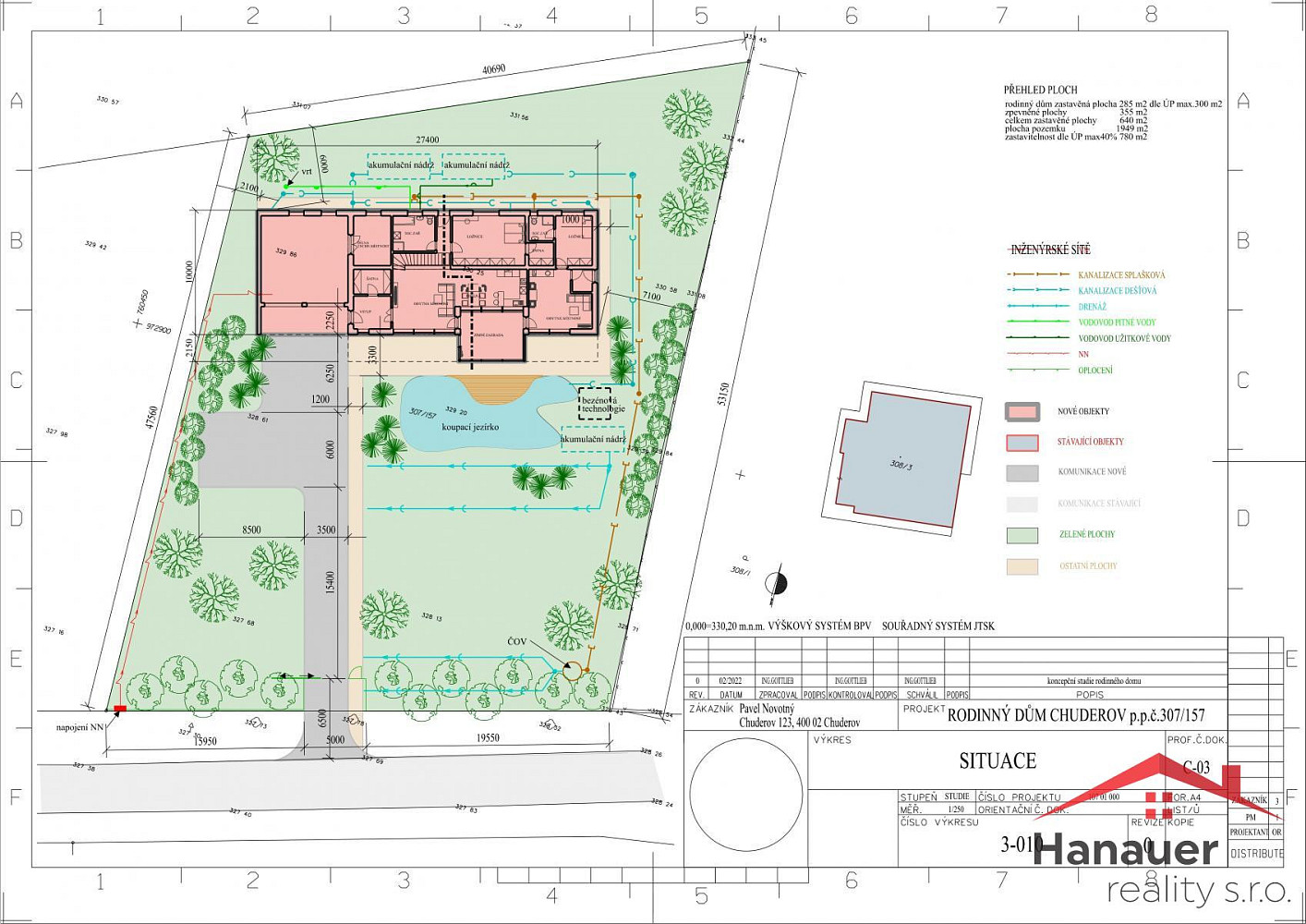 Prodej stavebního pozemku 1 950 m² – fotografie 5