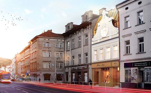 Prodej obchodních prostor 222 m², Nádražní, Praha 5 - Smíchov