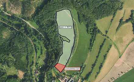 Prodej stavebního pozemku 8 155 m², Městečko Trnávka - Mezihoří, okres Svitavy