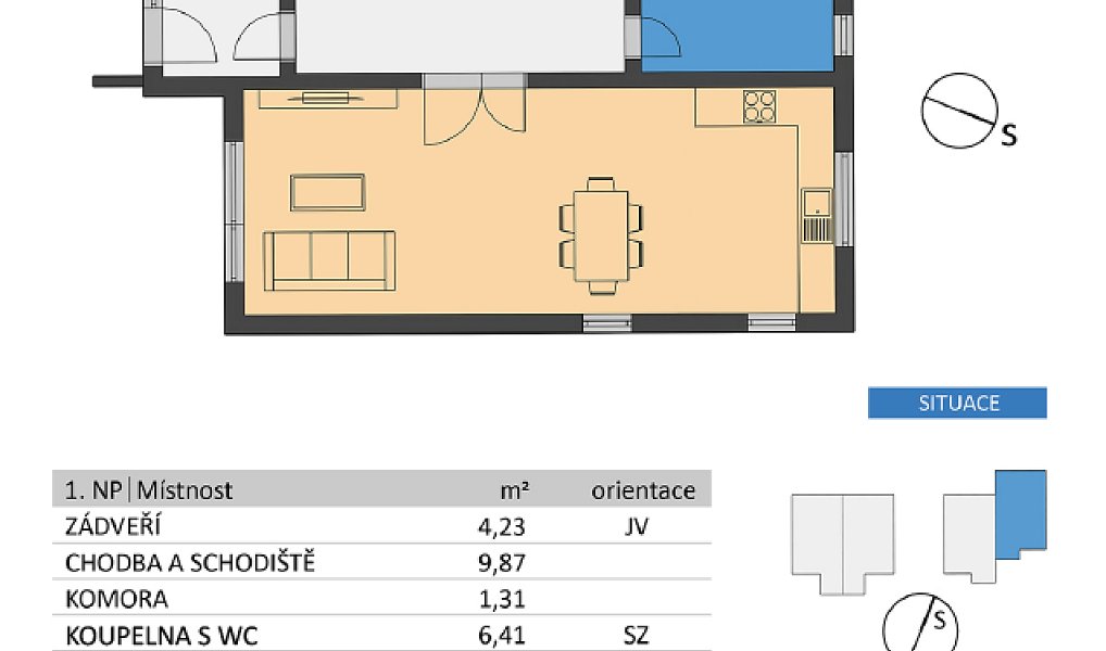 Prodej domu 110 m² s pozemkem 255 m², Březnice – náhled fotky 4