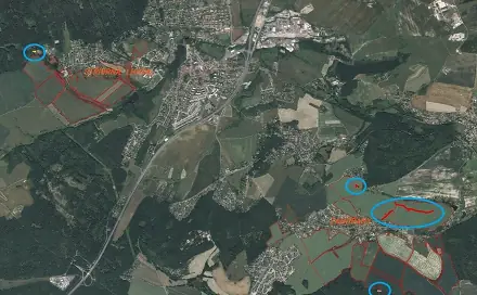 Prodej pozemku 1 914 m², Zahořany, okres Praha-západ