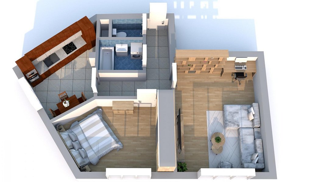 Prodej bytu 2+1 58 m², Olomouc – náhled fotky 2