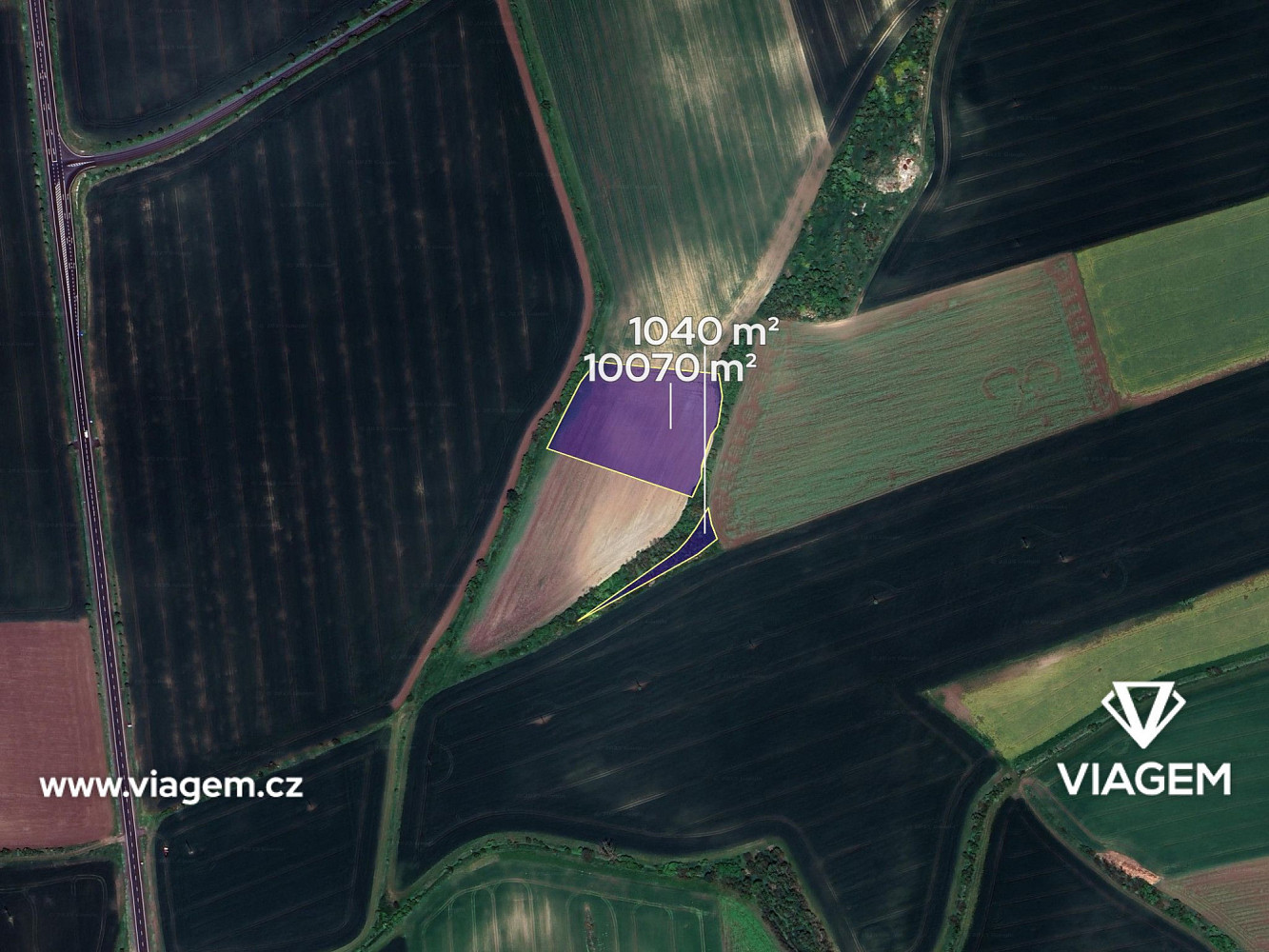 Prodej pole 1 388 m² – fotografie 2