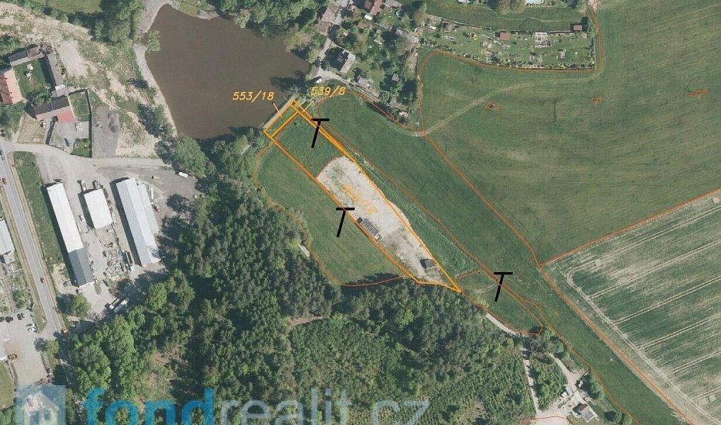 Prodej pozemku 4 301 m², Kaplice – náhled fotky 3