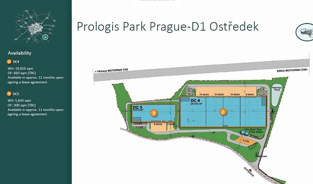 Pronájem skladovacích prostor 5 973 m², Ostředek – náhled fotky 22
