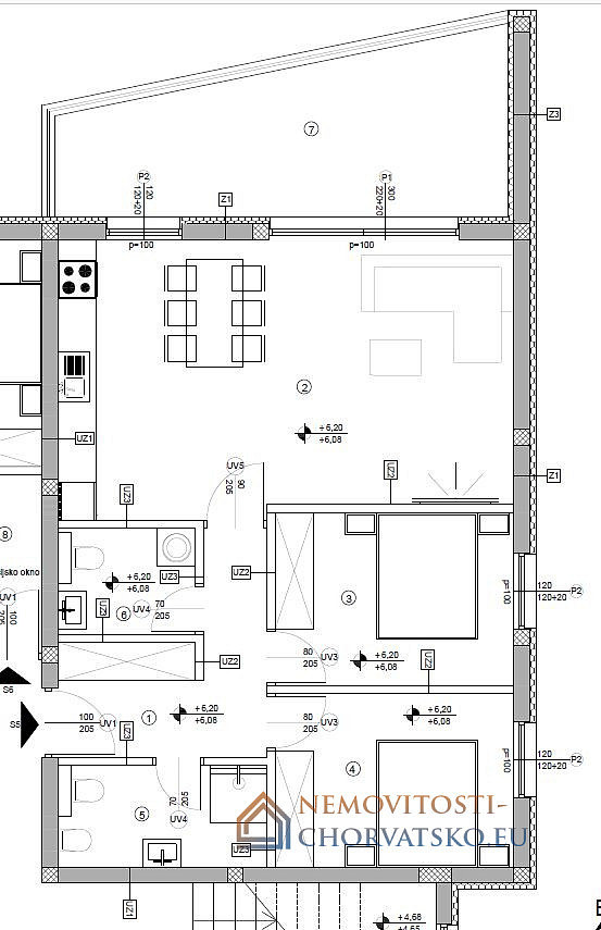 Prodej bytu 2+1 81 m² – pohled 3