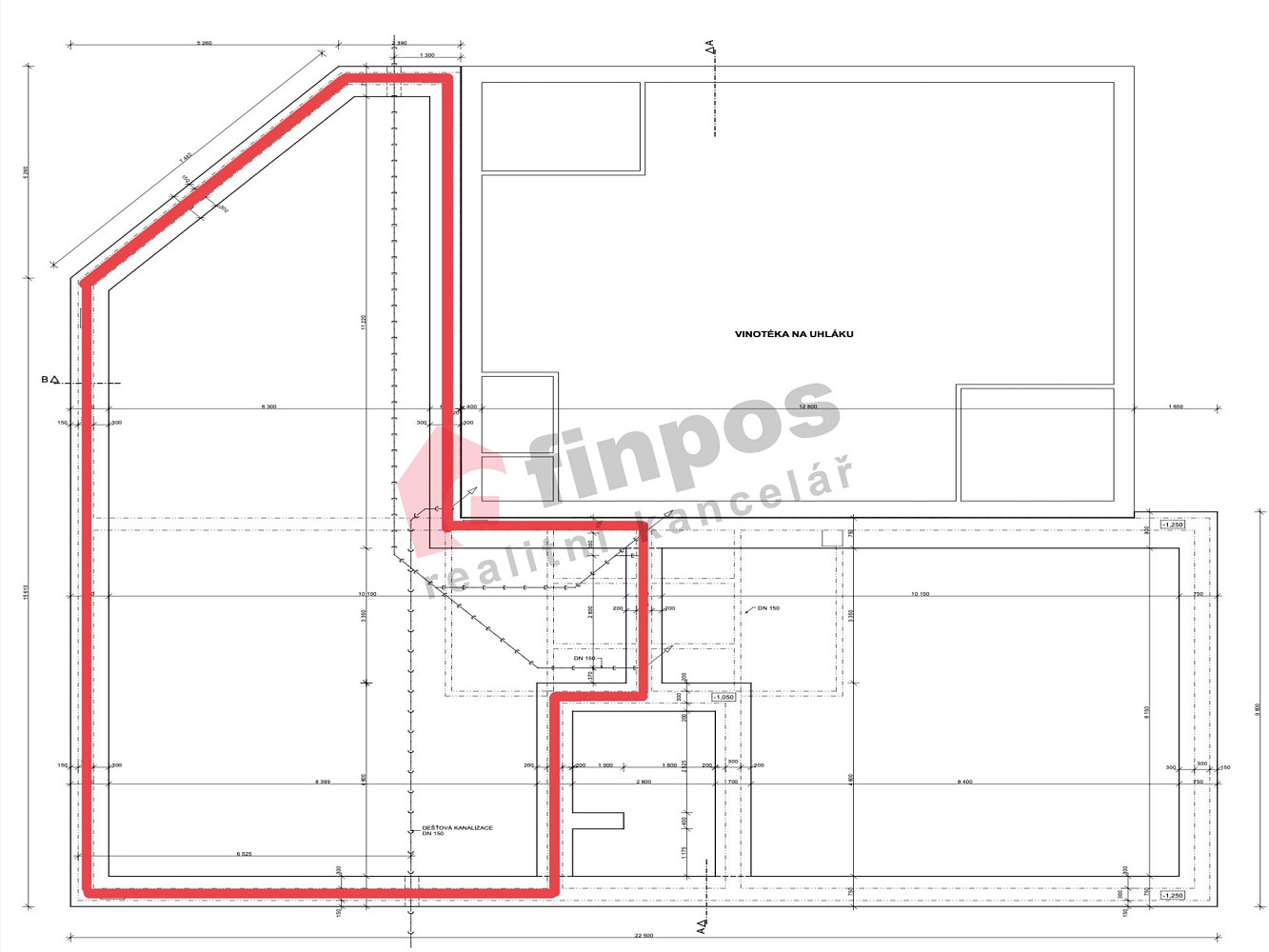 Pronájem obchodních prostor 148 m² – fotografie 3