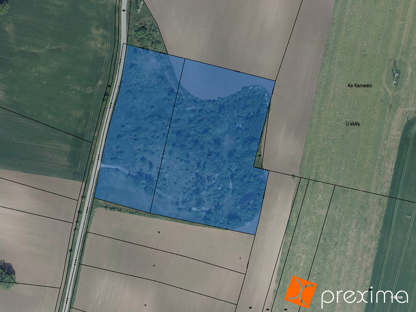 Prodej pozemku 3 320 m²
