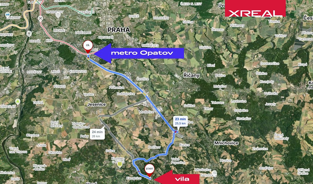 Prodej stavebního pozemku 5 174 m², Kamenice – náhled fotky 5
