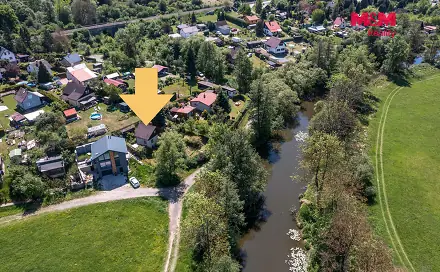 Prodej chaty/chalupy 42 m² s pozemkem 549 m², Dobřany - Šlovice, okres Plzeň-Jih