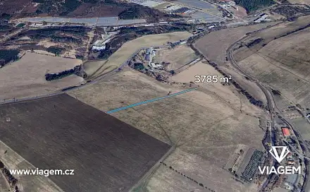 Prodej pole 946 m², Slavičín, okres Zlín