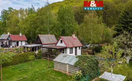Prodej chaty/chalupy 25 m² s pozemkem 400 m², Telčské údolí, Jirkov, okres Chomutov