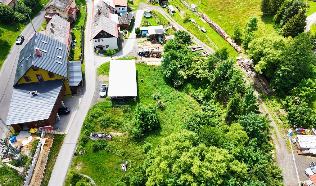 Prodej stavebního pozemku 1 280 m², Poniklá – náhled fotky 2