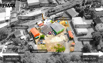 Prodej obchodních prostor 4 517 m², Teplická, Děčín - Děčín VIII-Dolní Oldřichov