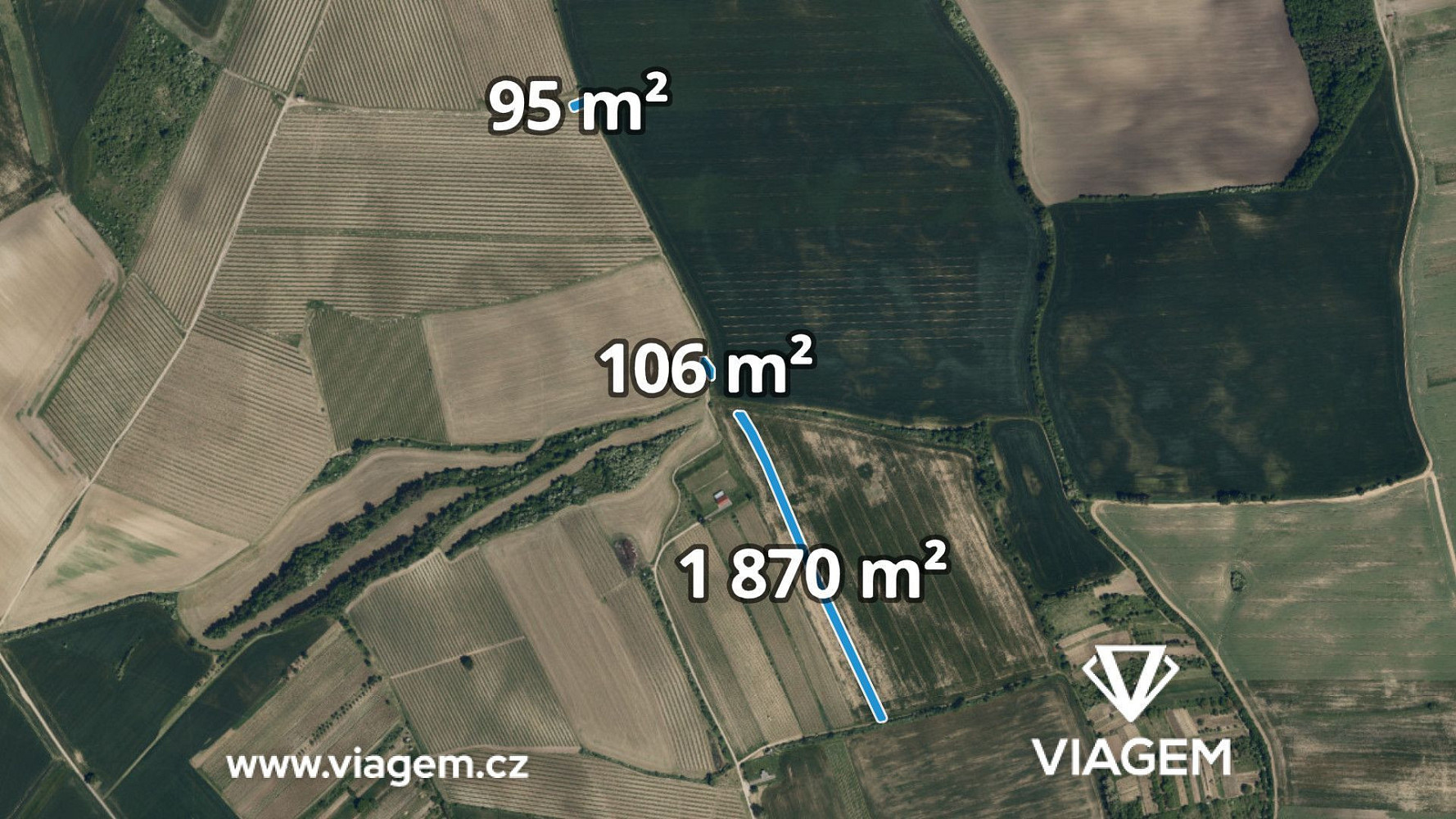 Prodej pole 1 035 m²