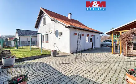 Prodej chaty/chalupy 82 m² s pozemkem 477 m², Chbany - Vadkovice, okres Chomutov