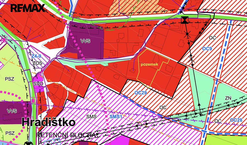 Prodej stavebního pozemku 3 780 m², Hradištko – náhled fotky 3