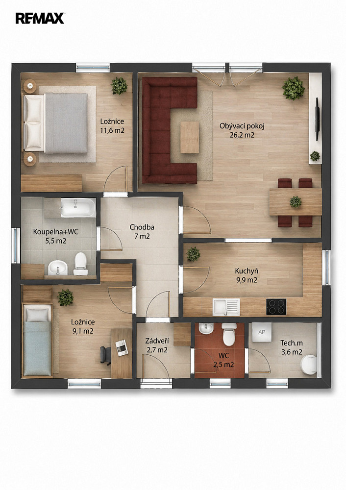 Prodej domu 100 m² s pozemkem 2 086 m² – fotografie 3