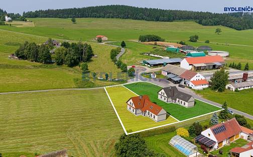 Prodej stavebního pozemku 1 587 m², Věžovatá Pláně - Dolní Pláně, okres Český Krumlov