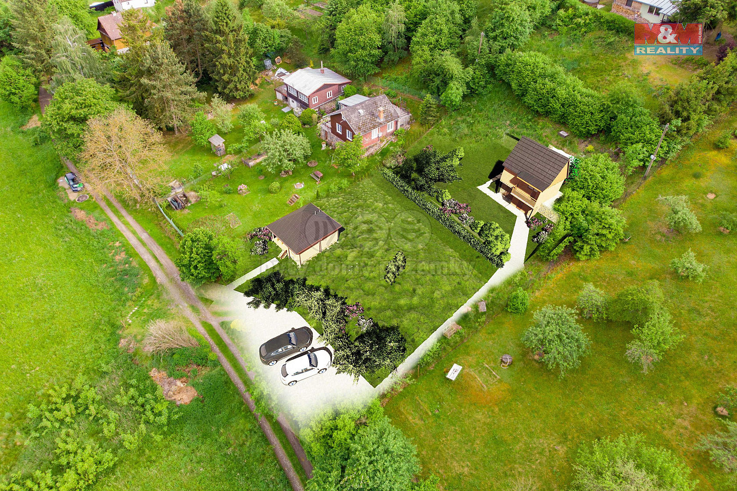 Prodej zahrady 623 m² – fotografie 3