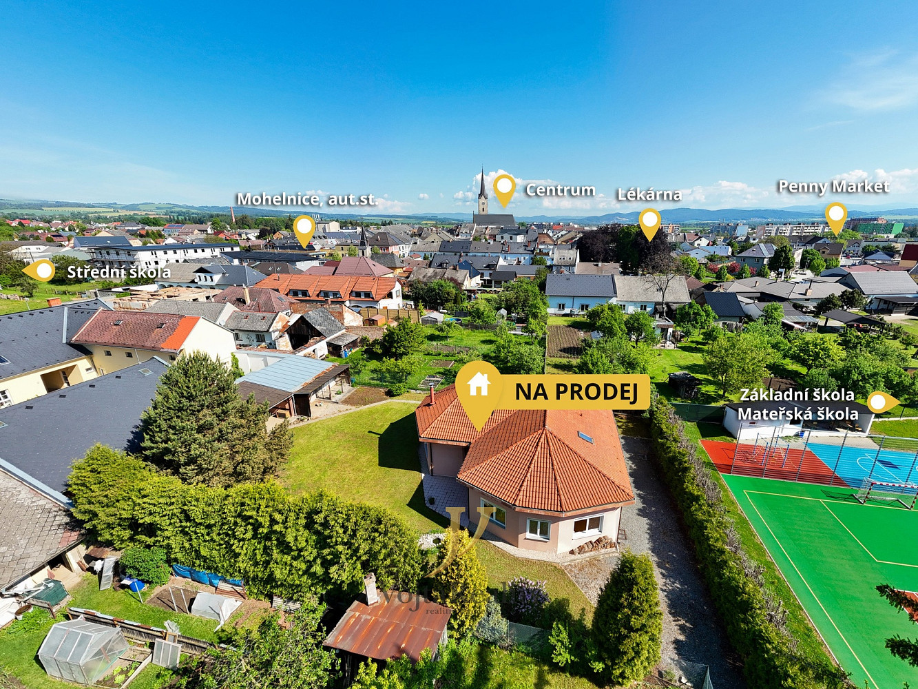 Prodej domu 155 m² s pozemkem 1 243 m²