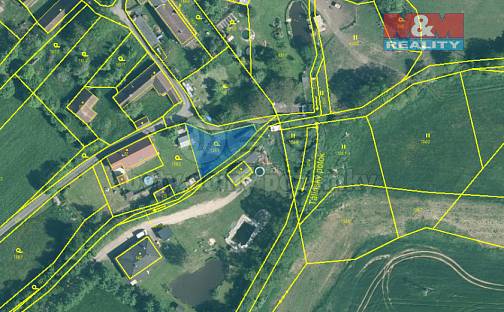 Prodej zahrady 266 m², Tálín - Kukle, okres Písek