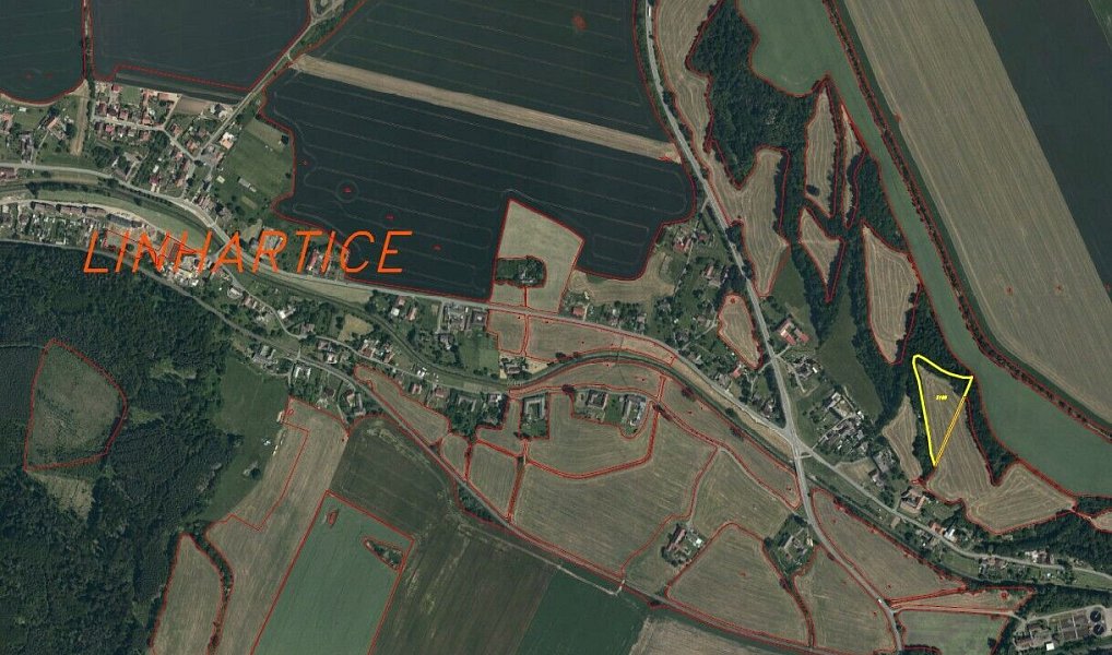 Prodej pozemku 9 269 m², Linhartice – náhled fotky 5
