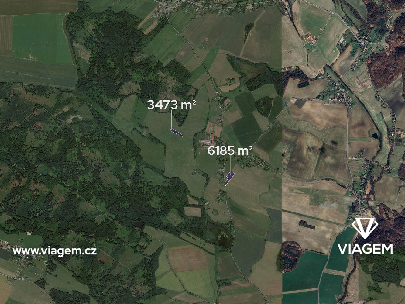 Prodej pole 2 414 m² – fotografie 3