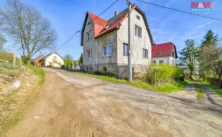 Prodej domu 163 m² s pozemkem 491 m², Kraslice - Zelená Hora, okres Sokolov