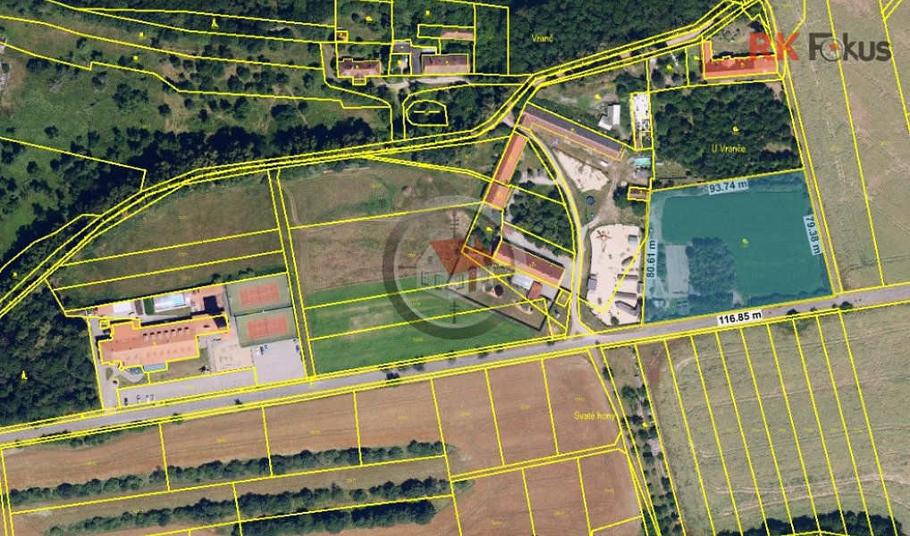 Prodej stavebního pozemku 8 338 m², Bítov – náhled fotky 3