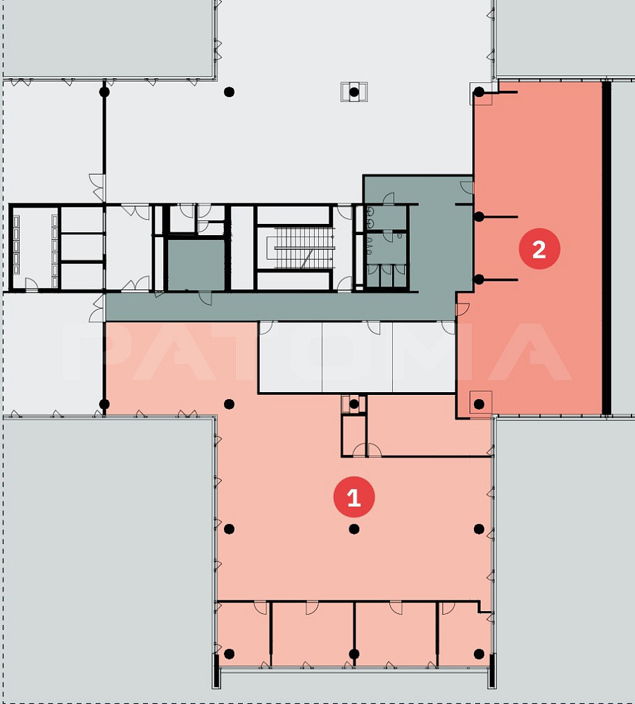 Pronájem kanceláře 559 m² – fotografie 3