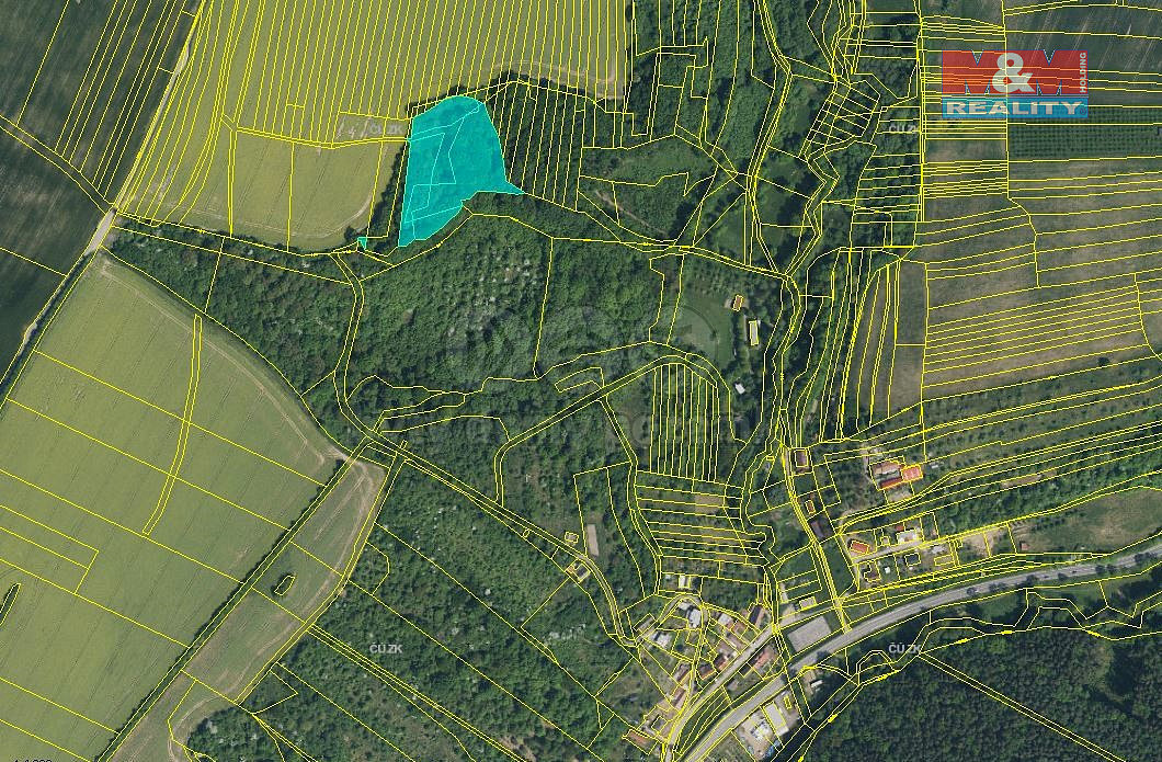 Prodej lesa, 9823 m², Lhota u Zlína – pohled 3