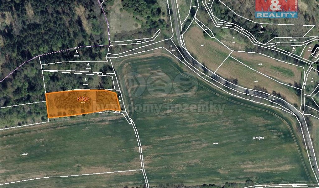 Prodej lesa 13 223 m², Tuchořice – náhled fotky 8