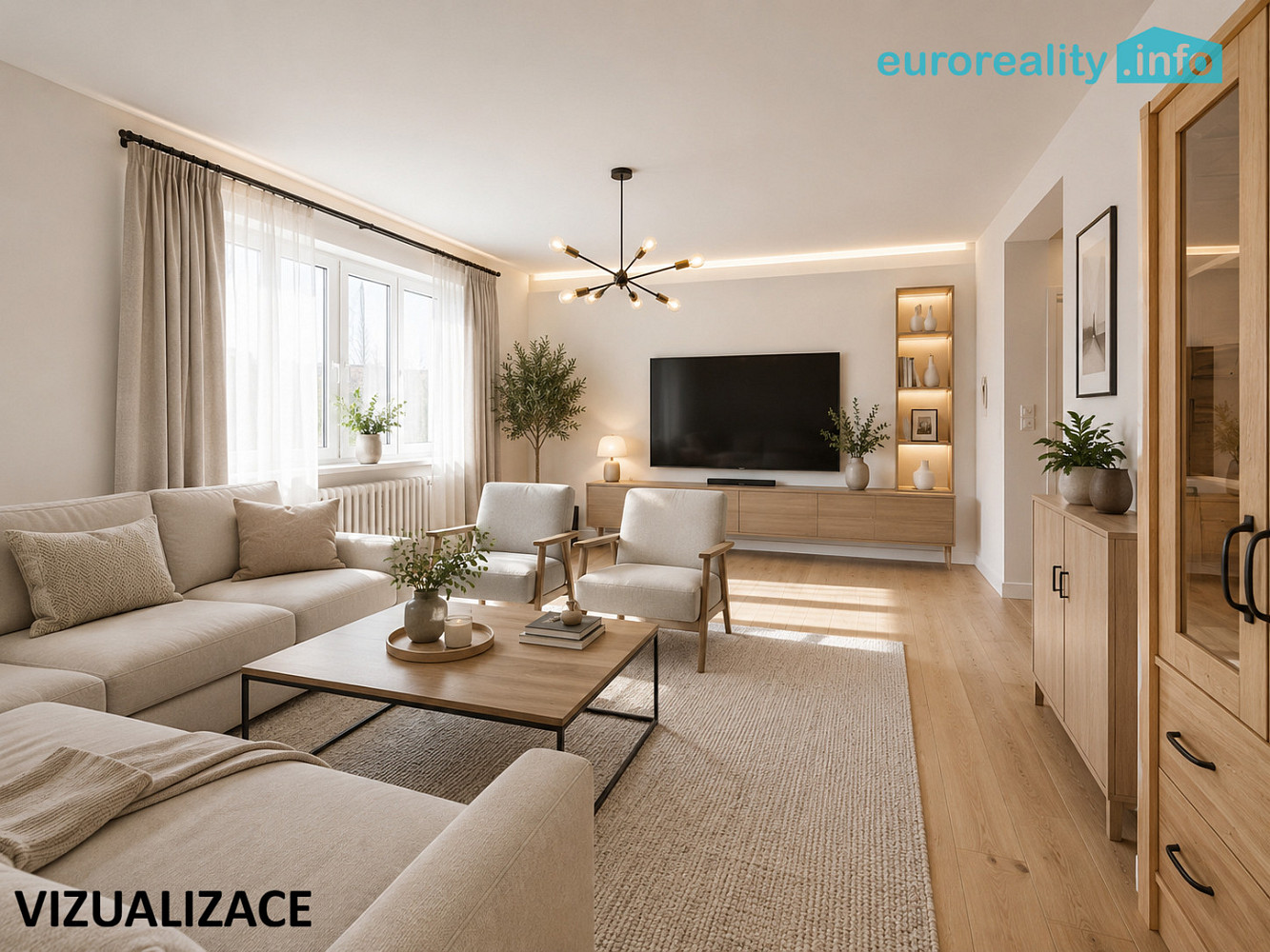 Prodej bytu 3+1 72 m² – pohled 2