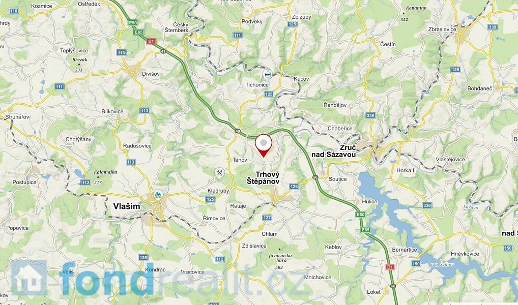 Prodej zahrady 705 m², Trhový Štěpánov – náhled fotky 6
