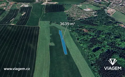 Prodej pole 3 639 m², Polička, okres Svitavy