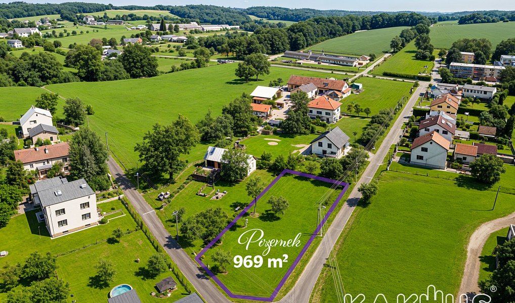 Prodej stavebního pozemku 969 m², Stará Ves nad Ondřejnicí – náhled fotky 3