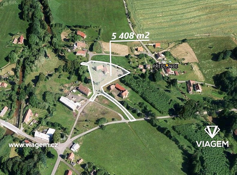 Prodej stavebního pozemku 5 408 m²