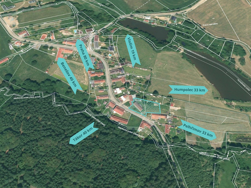 Prodej stavebního pozemku 1 465 m² — photo 2