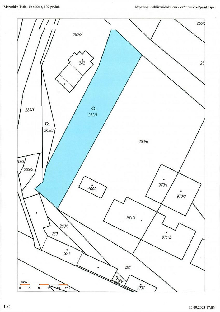 Prodej stavebního pozemku 1 583 m² – fotografie 3