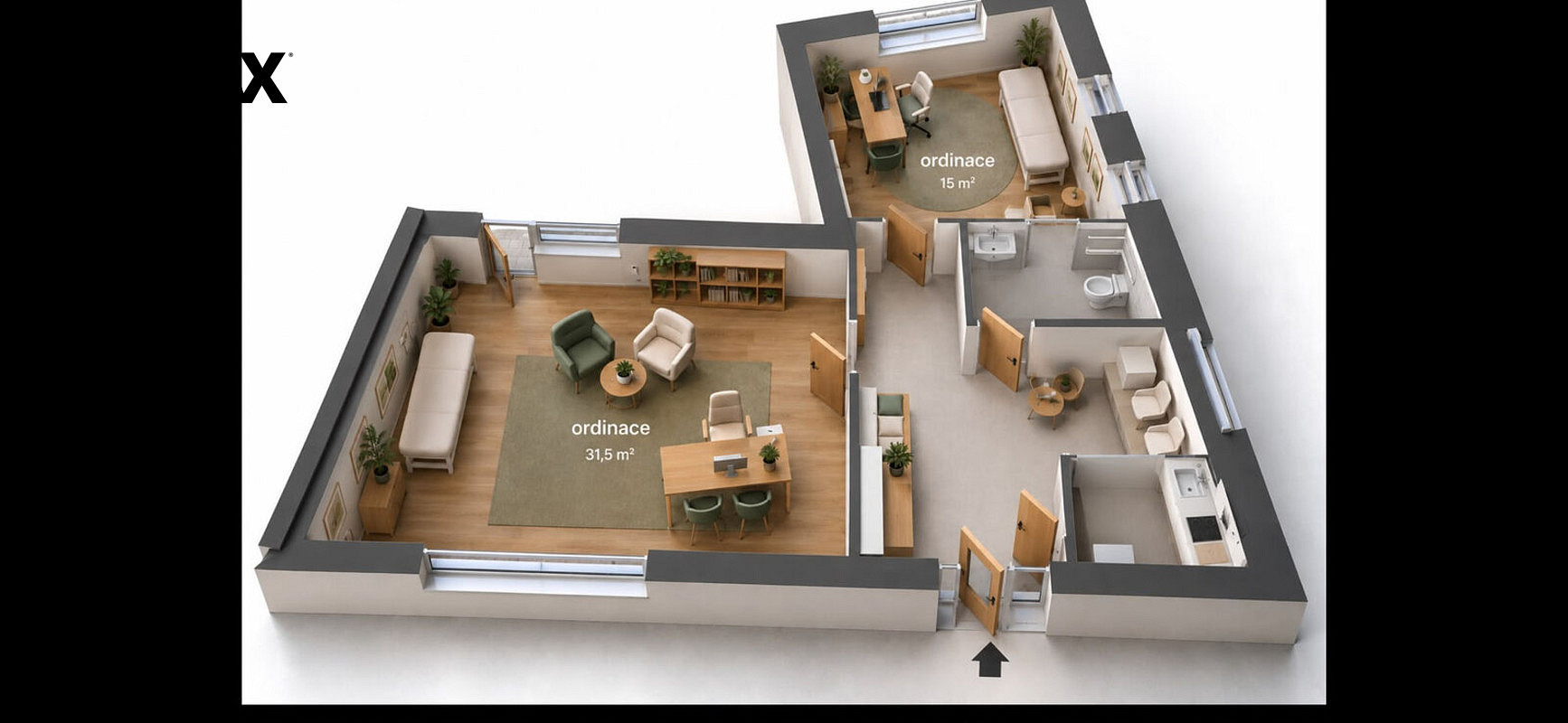 Pronájem komerčního objektu (jiného typu) 55 m² – fotografie 3