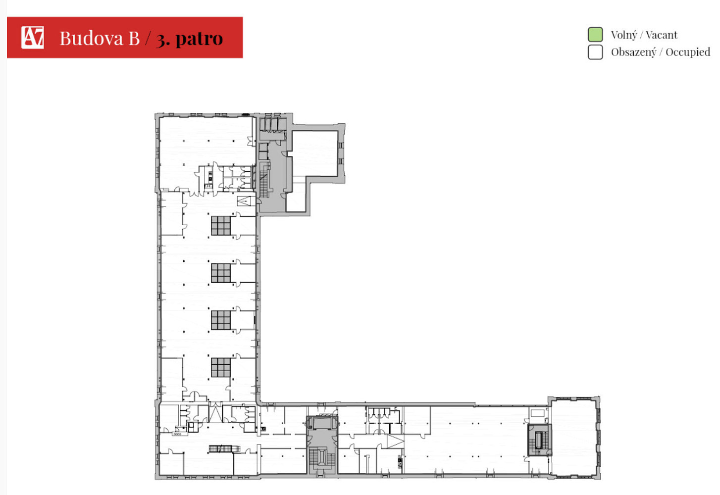 Pronájem reprezentativních kanceláří o rozměrech 1400 m² v lokalitě Praha 7 - Holešovice – pohled 3