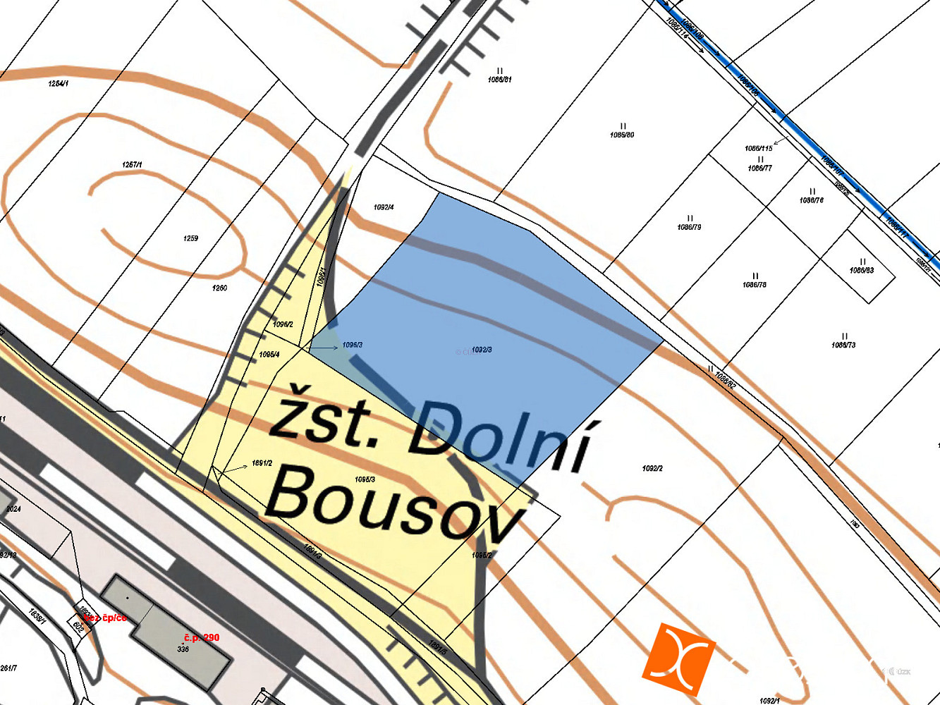Prodej komerčního pozemku 4 578 m² – fotografie 3