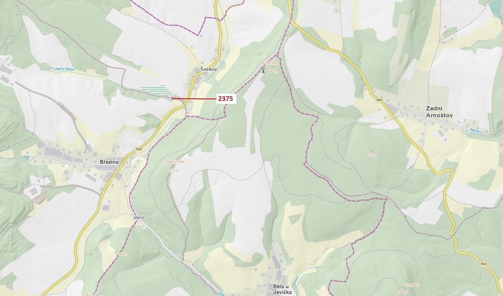 Dražba lesa, 303 m², Svitavy, Březina