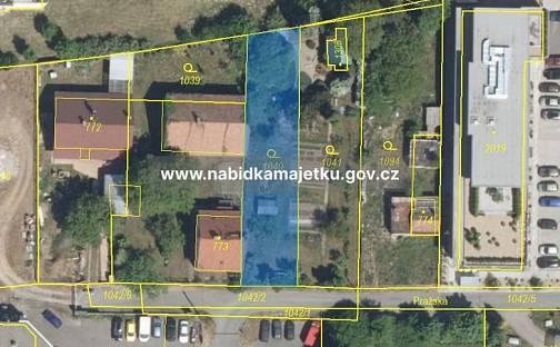 Prodej zahrady 564 m², Pardubice